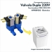 VALVULA DUPLA ELECTROLUX 220V ORIGINAL A99089302 LTD11 LTD13 LTD15