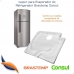 CAPA TRASEIRA EVAPORADOR BRASTEMP/CONSUL W10292562