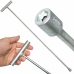 CHAVE T CANHAO P/AGIT 10MM 62CM (PINTURA CINZA)