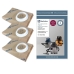 KIT 3 SACOS DE ASPIRADOR DE PO CSE09, A10S, A10T, A10 E GT2000 ANTIGO <2010 ORIG A20810701