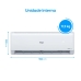 AR COND ECO INV III 18000 BTUS ELGIN WI FI FRIO HW 220V R32