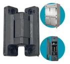 Par Dobradica 7Cm Nylon C/Mola